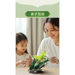 MouldKing 10175 Mould King 10175 CÔN TRÙNG CHÂU CHẤU bộ đồ chơi xếp lắp ráp ghép mô hình Arts & Crafts INSECT GRASSHOPPER 408 khối