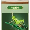 MouldKing 10175 Mould King 10175 CÔN TRÙNG CHÂU CHẤU bộ đồ chơi xếp lắp ráp ghép mô hình Arts & Crafts INSECT GRASSHOPPER 408 khối