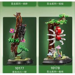 MouldKing 10175 Mould King 10175 CÔN TRÙNG CHÂU CHẤU bộ đồ chơi xếp lắp ráp ghép mô hình Arts & Crafts INSECT GRASSHOPPER 408 khối