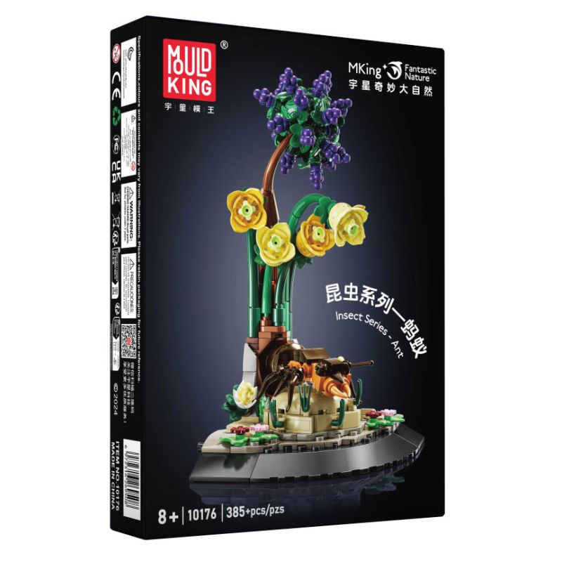 MouldKing 10176 Mould King 10176 CÔN TRÙNG KIẾN bộ đồ chơi xếp lắp ráp ghép mô hình Arts & Crafts INSECT ANT 385 khối