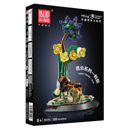 MouldKing 10176 Mould King 10176 CÔN TRÙNG KIẾN bộ đồ chơi xếp lắp ráp ghép mô hình Arts & Crafts INSECT ANT 385 khối