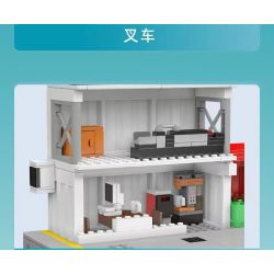 MouldKing 10142 Mould King 10142 NHÀ MÁY SỬA CHỮA TÀU DOCK bộ đồ chơi xếp lắp ráp ghép mô hình City DOCK SHIP REPAIR FACTORY Thành Phố 1273 khối