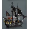 MouldKing 10195 Mould King 10195 TÀU CƯỚP BIỂN ĐEN bộ đồ chơi xếp lắp ráp ghép mô hình Pirates Of The Caribbean BLACK PEARL PIRATE SHIP Cướp Biển Vùng Caribe 932 khối