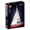 MouldKing 10190 Mould King 10190 MÔ HÌNH TÀU THUYỀN HIỆN ĐẠI bộ đồ chơi xếp lắp ráp ghép mô hình City MODERN SAILBOAT Thành Phố 767 khối