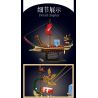 MouldKing 10156 Mould King 10156 MÔ HÌNH TÀU CHIẾN LA MÃ bộ đồ chơi xếp lắp ráp ghép mô hình Historical ROMAN WARSHIP 1466 khối