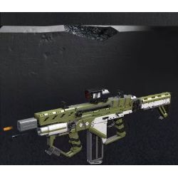 MouldKing 14032 Mould King 14032 SÚNG TRƯỜNG TẤN CÔNG DY-01 bộ đồ chơi xếp lắp ráp ghép mô hình Military Army DY-01 ASSAULT RIFLE Quân Sự Bộ Đội 2848 khối