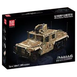 MouldKing 20047 Mould King 20047 XE THEO DÕI QUÂN SỰ bộ đồ chơi xếp lắp ráp ghép mô hình Technic MILITARY HUMVEE TRACKED VEHICLE Kỹ Thuật Công Nghệ Cao Mô Hình Phương Tiện 2094 khối