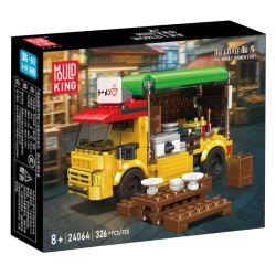 MouldKing 24064 Mould King 24064 MINI WORLD GIỎ HÀNG RAMEN DI ĐỘNG bộ đồ chơi xếp lắp ráp ghép mô hình City MOBILE RAMEN CART Thành Phố 326 khối