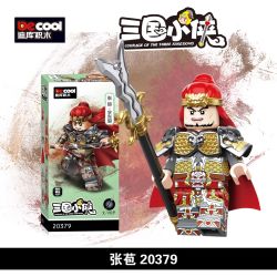 DECOOL BRICKCOOL 20379 CÁC ANH HÙNG BA VƯƠNG QUỐC ZHANG BAO bộ đồ chơi xếp lắp ráp ghép mô hình Three Kingdoms Tam Quốc Diễn Nghĩa