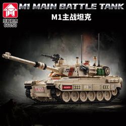 LE YI 66050 M1 BỂ CHIẾN CHÍNH bộ đồ chơi xếp lắp ráp ghép mô hình Military Army M1 MAIN BATTLE TANK Quân Sự Bộ Đội