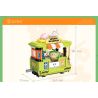 TOP TOY TC1738 1738 LITTLE PARROT BEBE TIME TRAIN E-SPORTS CAR bộ đồ chơi xếp lắp ráp ghép mô hình 400 khối