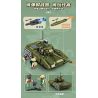 SLUBAN M38-B1253 B1253 1253 M38B1253 38-B1253 FU MENGCHENG T14S ARMATA TANK bộ đồ chơi xếp lắp ráp ghép mô hình Military Army Quân Sự Bộ Đội 319 khối