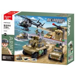 SLUBAN M38-B1254 B1254 1254 M38B1254 38-B1254 FU MENGCHENG HOẠT ĐỘNG TẤN CÔNG CHUNG A bộ đồ chơi xếp lắp ráp ghép mô hình Military Army Quân Sự Bộ Đội 744 khối