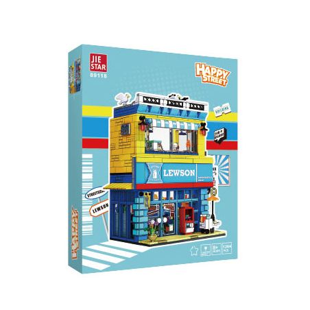 JIESTAR 89118 CỬA HÀNG TIỆN LỢI LEWSON (ROSEN) bộ đồ chơi xếp lắp ráp ghép mô hình Creator Sáng Tạo 1264 khối