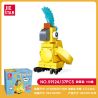 JIESTAR 59124 ĐỘNG VẬT NHỎ DỄ THƯƠNG VẸT bộ đồ chơi xếp lắp ráp ghép mô hình Creator Sáng Tạo 37 khối