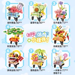 WOMA C1024 1024 8 MẶT DÂY CHUYỀN THEO DÕI bộ đồ chơi xếp lắp ráp ghép mô hình Gear Đồ Lắp Ghép 620 khối