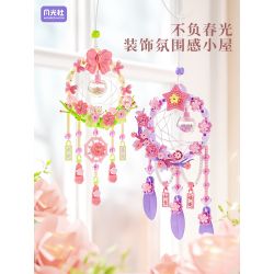 GEKKOSHA 802823 MÙA HOA ANH ĐÀO bộ đồ chơi xếp lắp ráp ghép mô hình Arts & Crafts