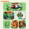LUMIBRICKS FUNWHOLE L9075 9075 NHÀ RETRO RỪNG TRE bộ đồ chơi xếp lắp ráp ghép mô hình Creator Sáng Tạo 2432 khối