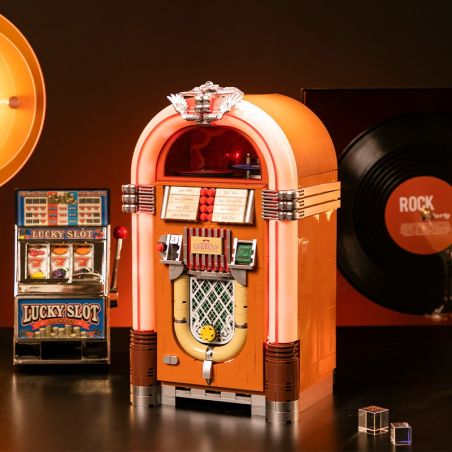 PANTASY 85020 JUKEBOX bộ đồ chơi xếp lắp ráp ghép mô hình Creator RETRO JUKEBOX Sáng Tạo 1300 khối