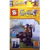 SY 175 LÂU ĐÀI HÌNH 8 bộ đồ chơi xếp lắp ráp ghép mô hình Medieval Castle Chiến Tranh Trung Cổ