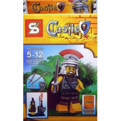 SY 175 LÂU ĐÀI HÌNH 8 bộ đồ chơi xếp lắp ráp ghép mô hình Medieval Castle Chiến Tranh Trung Cổ