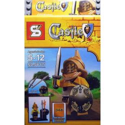 SY 175 LÂU ĐÀI HÌNH 8 bộ đồ chơi xếp lắp ráp ghép mô hình Medieval Castle Chiến Tranh Trung Cổ