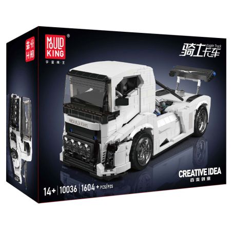 MouldKing 10036 Mould King 10036 XE TẢI HIỆP SĨ bộ đồ chơi xếp lắp ráp ghép mô hình Creator KNIGHT TRUCK Sáng Tạo 1604 khối