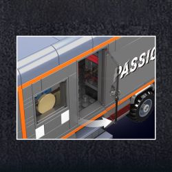 MouldKing 24071 Mould King 24071 XE TẢI NẶNG RV bộ đồ chơi xếp lắp ráp ghép mô hình City HEAVY DUTY MOTERHOME Thành Phố 615 khối