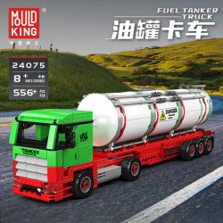 MouldKing 24075 Mould King 24075 XE TĂNG DẦU bộ đồ chơi xếp lắp ráp ghép mô hình City FUEL TANKER TRUCK Thành Phố 556 khối