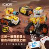 CADA DOUBLEE C83003 83003 ROBOT LẬP TRÌNH BA TRONG MỘT bộ đồ chơi xếp lắp ráp ghép mô hình Technic W BOT Kỹ Thuật Công Nghệ Cao Mô Hình Phương Tiện 455 khối