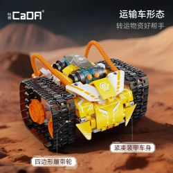 CADA DOUBLEE C83003 83003 ROBOT LẬP TRÌNH BA TRONG MỘT bộ đồ chơi xếp lắp ráp ghép mô hình Technic W BOT Kỹ Thuật Công Nghệ Cao Mô Hình Phương Tiện 455 khối