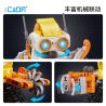 CADA DOUBLEE C83003 83003 ROBOT LẬP TRÌNH BA TRONG MỘT bộ đồ chơi xếp lắp ráp ghép mô hình Technic W BOT Kỹ Thuật Công Nghệ Cao Mô Hình Phương Tiện 455 khối