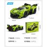CADA DOUBLEE C55056 55056 LƯỠI DAO KHÔNG GIAN THỜI bộ đồ chơi xếp lắp ráp ghép mô hình Speed Champions Racing Cars Đua Xe Công Thức 157 khối