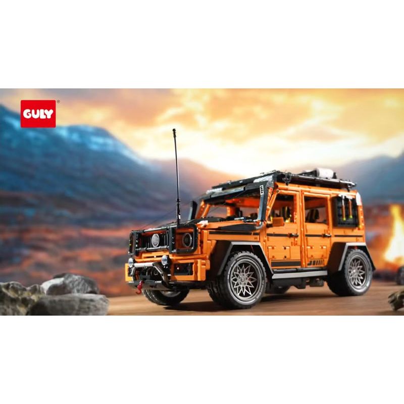 GULY 10642 MERCEDES-BENZ G63 1 8 tỷ lệ 1:8 bộ đồ chơi xếp lắp ráp ghép mô hình Technic Kỹ Thuật Công Nghệ Cao Mô Hình Phương Tiện 3914 khối