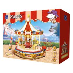 PANTASY 86904 BĂNG CHUYỀN SNOOPY bộ đồ chơi xếp lắp ráp ghép mô hình Movie & Game PEANUTS Phim Và Trò Chơi 3155 khối