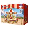 PANTASY 86904 BĂNG CHUYỀN SNOOPY bộ đồ chơi xếp lắp ráp ghép mô hình Movie & Game PEANUTS Phim Và Trò Chơi 3155 khối