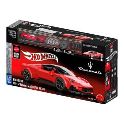 MATTEL BRICK SHOP JFR90 LỚP HỌC TỐC ĐỘ HOT WHEELS MASERATI MC20 1:32 tỷ lệ 1:32 bộ đồ chơi xếp lắp ráp ghép mô hình Creator Sáng Tạo 250 khối