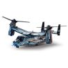 A004 GOQI GQ-3060 3060 GQ3060 MÁY BAY TRỰC THĂNG OSPREY V-22 CỦA MỸ bộ đồ chơi xếp lắp ráp ghép mô hình Technic TRANSPORT PLANE Kỹ Thuật Công Nghệ Cao Mô Hình Phương Tiện 1747 khối