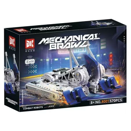 DK 4001 ROBOT WARS BITE bộ đồ chơi xếp lắp ráp ghép mô hình Technic MECHANICAL BRAWL COMBAT ROBOTS Kỹ Thuật Công Nghệ Cao Mô Hình Phương Tiện 570 khối