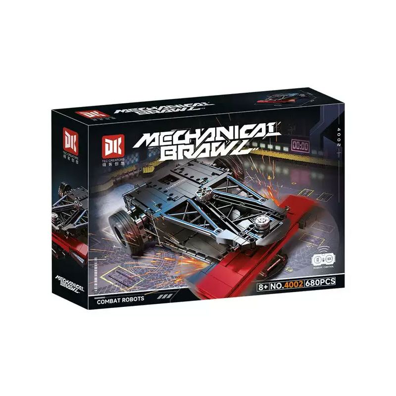 DK 4002 ROBOT WARS TOMBSTONE bộ đồ chơi xếp lắp ráp ghép mô hình Technic MECHANICAL BRAWL COMBAT ROBOTS Kỹ Thuật Công Nghệ Cao Mô Hình Phương Tiện 680 khối