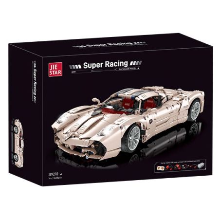 JIESTAR JJ9210 9210 PAGANI UTOPIA bộ đồ chơi xếp lắp ráp ghép mô hình Technic Kỹ Thuật Công Nghệ Cao Mô Hình Phương Tiện 3428 khối