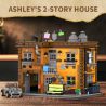 XBERT 66056 ASHLEY DOUBLE STORY HOUSE bộ đồ chơi xếp lắp ráp ghép mô hình Creator ASHLEF'S 2-STORY HOUSE Sáng Tạo 2284 khối