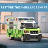 XBERT 66040 XE CỨU THƯƠNG VẬN CHUYỂN FORD bộ đồ chơi xếp lắp ráp ghép mô hình City AMBULANCE Thành Phố 561 khối