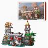 IAMBRICK 40210 HIỆP SĨ CỦA CHÚA THÁNH THẦN bộ đồ chơi xếp lắp ráp ghép mô hình Medieval Castle HOLY SPIRIT KNIGHT'S FORTRESS Chiến Tranh Trung Cổ 2568 khối