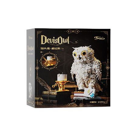 DUOMAIKA D1315 1315 OWL DEVIS bộ đồ chơi xếp lắp ráp ghép mô hình Harry Potter Chú Bé Phù Thủy 1239 khối