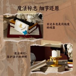 DUOMAIKA D1315 1315 OWL DEVIS bộ đồ chơi xếp lắp ráp ghép mô hình Harry Potter Chú Bé Phù Thủy 1239 khối