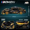 BAKA TECHNOLOGY 6605 GOD OF WAR RACING SUPER bộ đồ chơi xếp lắp ráp ghép mô hình Technic Kỹ Thuật Công Nghệ Cao Mô Hình Phương Tiện 2945 khối