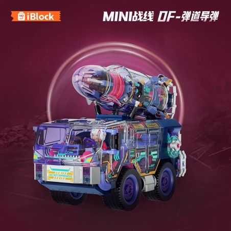 IBLOCK IB1301-6 1301-6 MẶT TRẬN MINI TÊN LỬA ĐẠN ĐẠO DF bộ đồ chơi xếp lắp ráp ghép mô hình