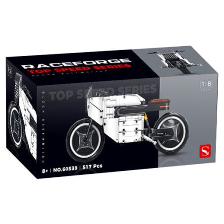 DOUBLE HEIGHT 60539 XE MÁY PORSCHE 619 tỷ lệ 1:8 bộ đồ chơi xếp lắp ráp ghép mô hình Technic Kỹ Thuật Công Nghệ Cao Mô Hình Phương Tiện 517 khối