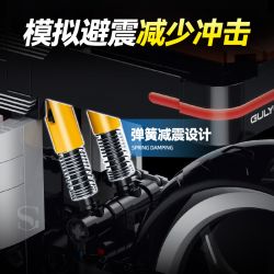 DOUBLE HEIGHT 60539 XE MÁY PORSCHE 619 tỷ lệ 1:8 bộ đồ chơi xếp lắp ráp ghép mô hình Technic Kỹ Thuật Công Nghệ Cao Mô Hình Phương Tiện 517 khối